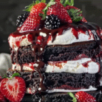 Black Forest-Inspired Chocolate Berry Layer Cake