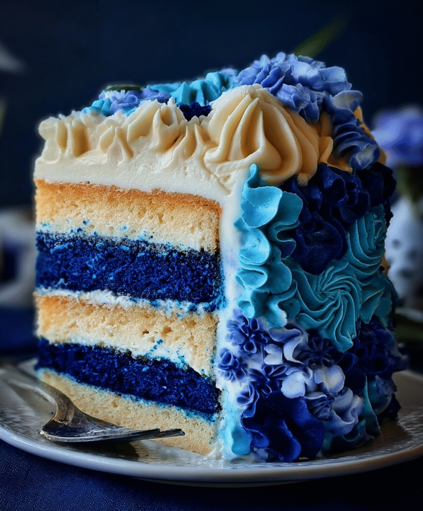Blue Velvet Cream Dream Cake