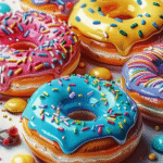 Candyland Glazed Donuts