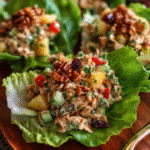 Chicken Waldorf Lettuce Cups