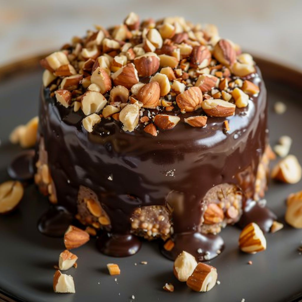 Chocolate Hazelnut Crunch Cake