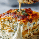 Creamy Spicy Chicken Lasagna