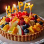 Fresh Fruit Custard Tart