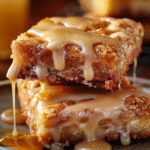 Maple Glazed Cinnamon Bars