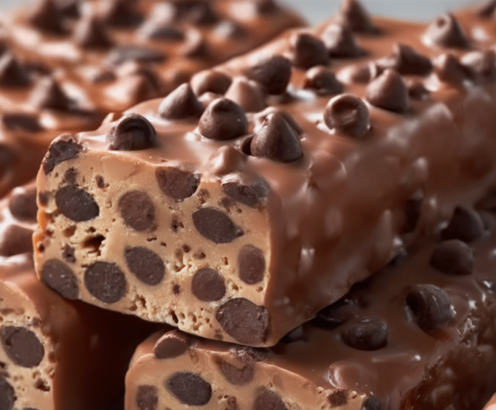 No-Bake Chocolate Chip Cookie Dough Bars