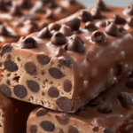 No-Bake Chocolate Chip Cookie Dough Bars