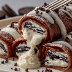Oreo Cream Chocolate Roll-Ups