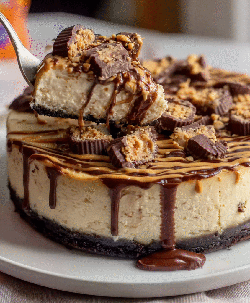 Peanut Butter Cup Cheesecake