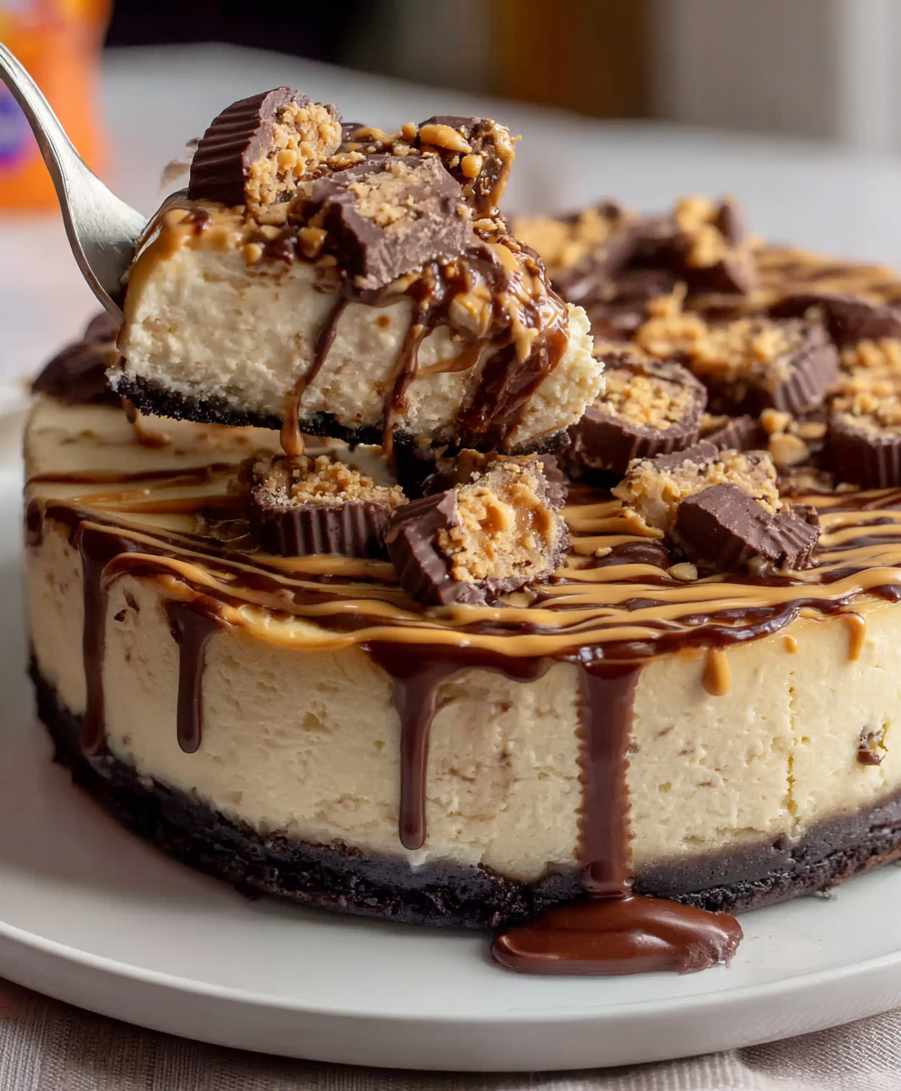 Peanut Butter Cup Cheesecake