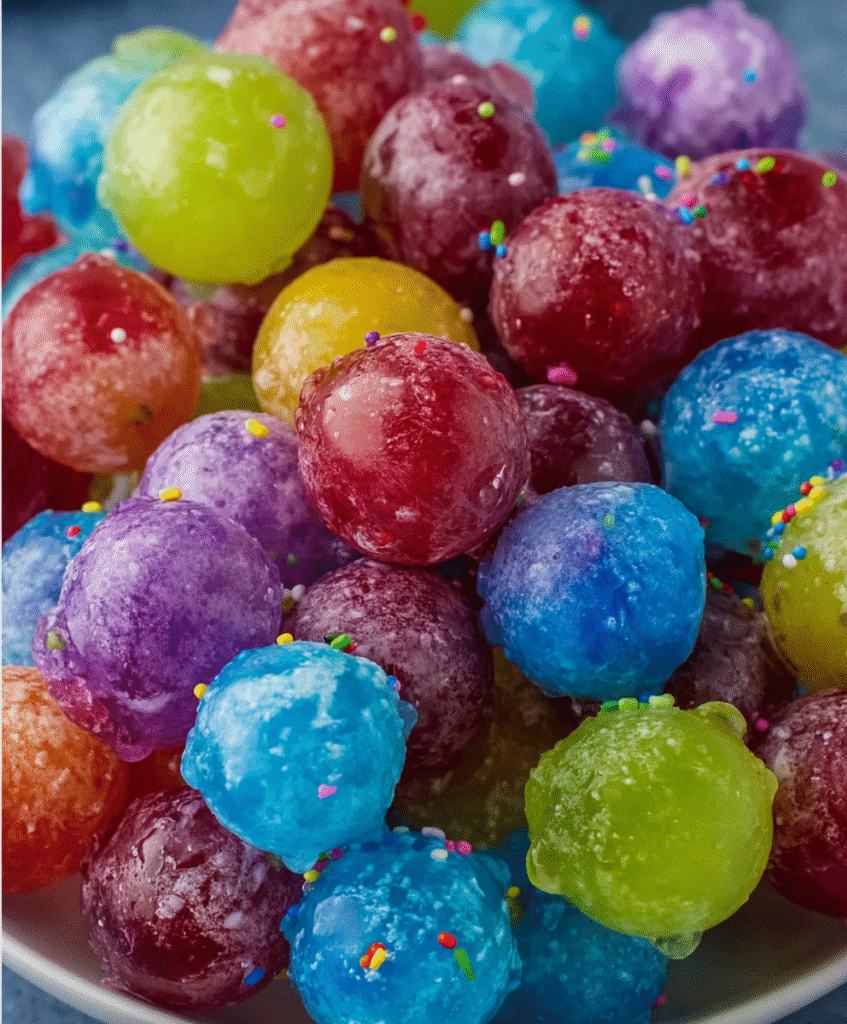 Rainbow Candy Grapes