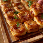 Savory Ham & Cheese Puff Pastry Bites (Salatini Recheados)