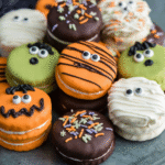 Spooky Halloween Chocolate-Dipped Oreos