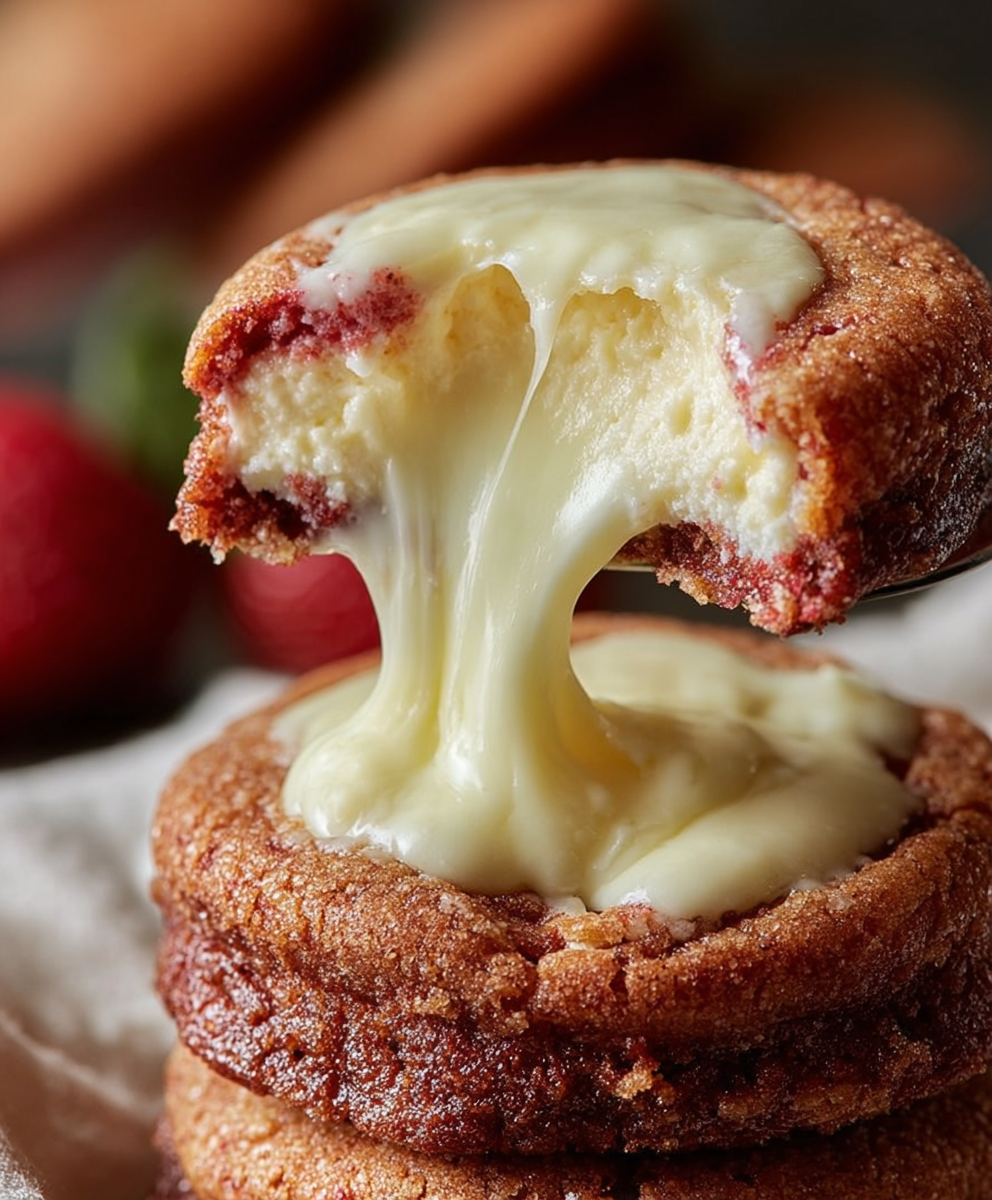 Strawberry Cheesecake Cookies