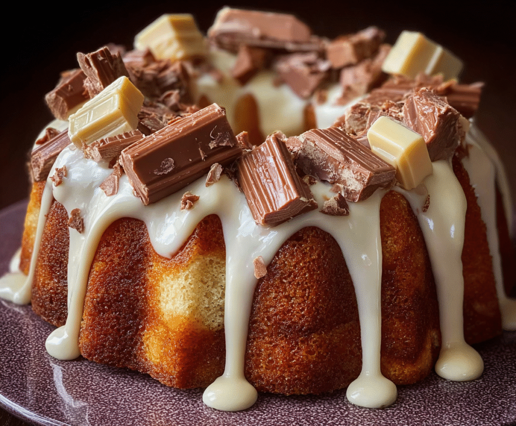 Triple Chocolate Drizzle Bundt Cake