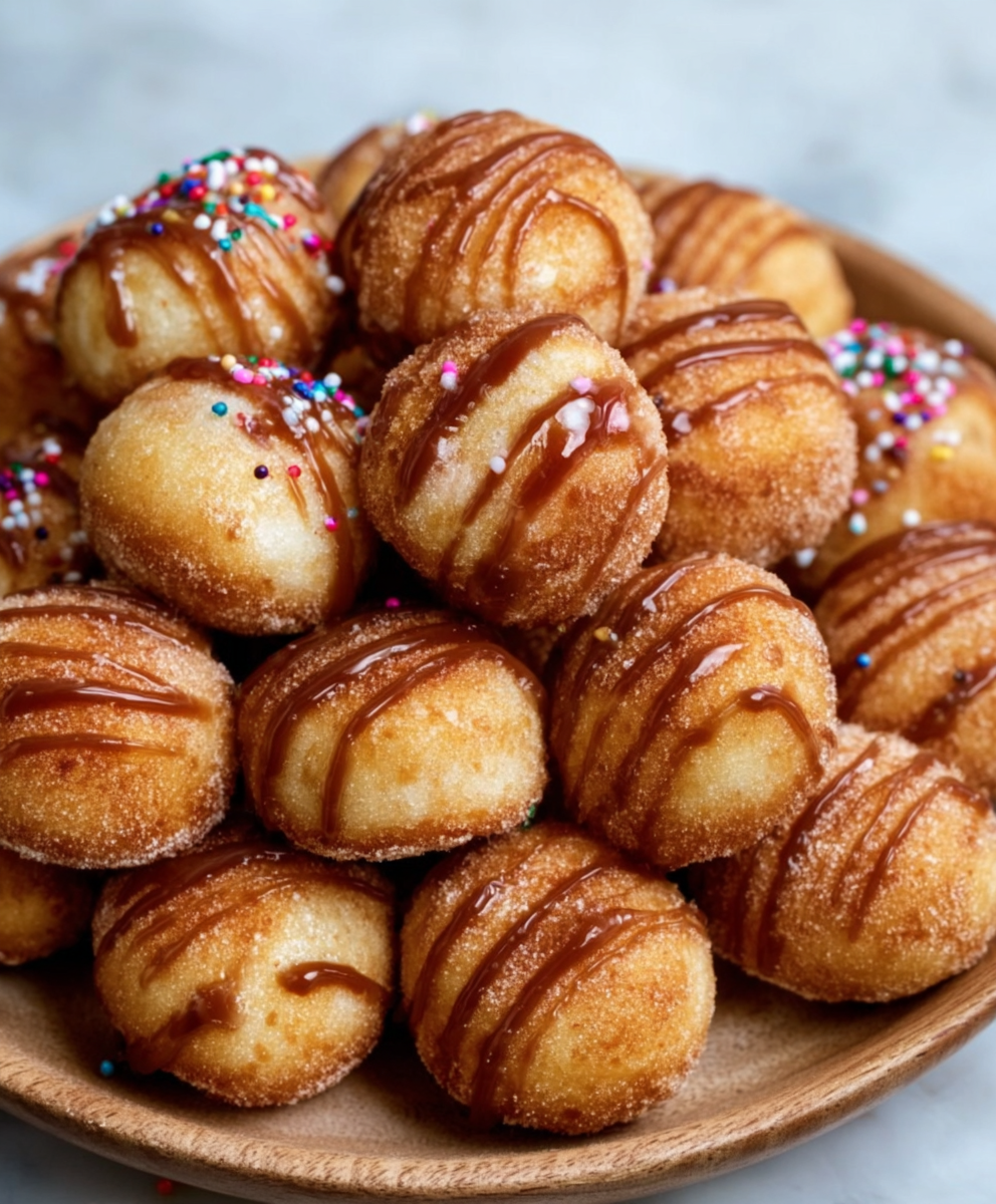 2-Ingredient Air Fryer Donut Bites