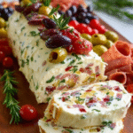 Antipasto Cream Cheese Log