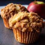 Apple Cinnamon Muffins with Crumb Topping