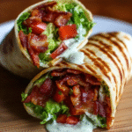 Best BLT Wraps with Secret Sauce