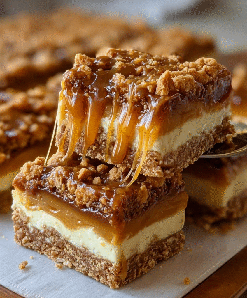 Butterfinger Caramel Crunch Bars