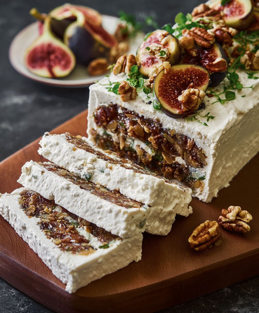 California Fig, Gorgonzola & Pecan Terrine