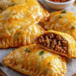 Cheesy Beef Hand Pies