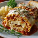 Cheesy Lasagna Roll-Ups