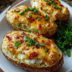 Cheesy Twice-Baked Potatoes