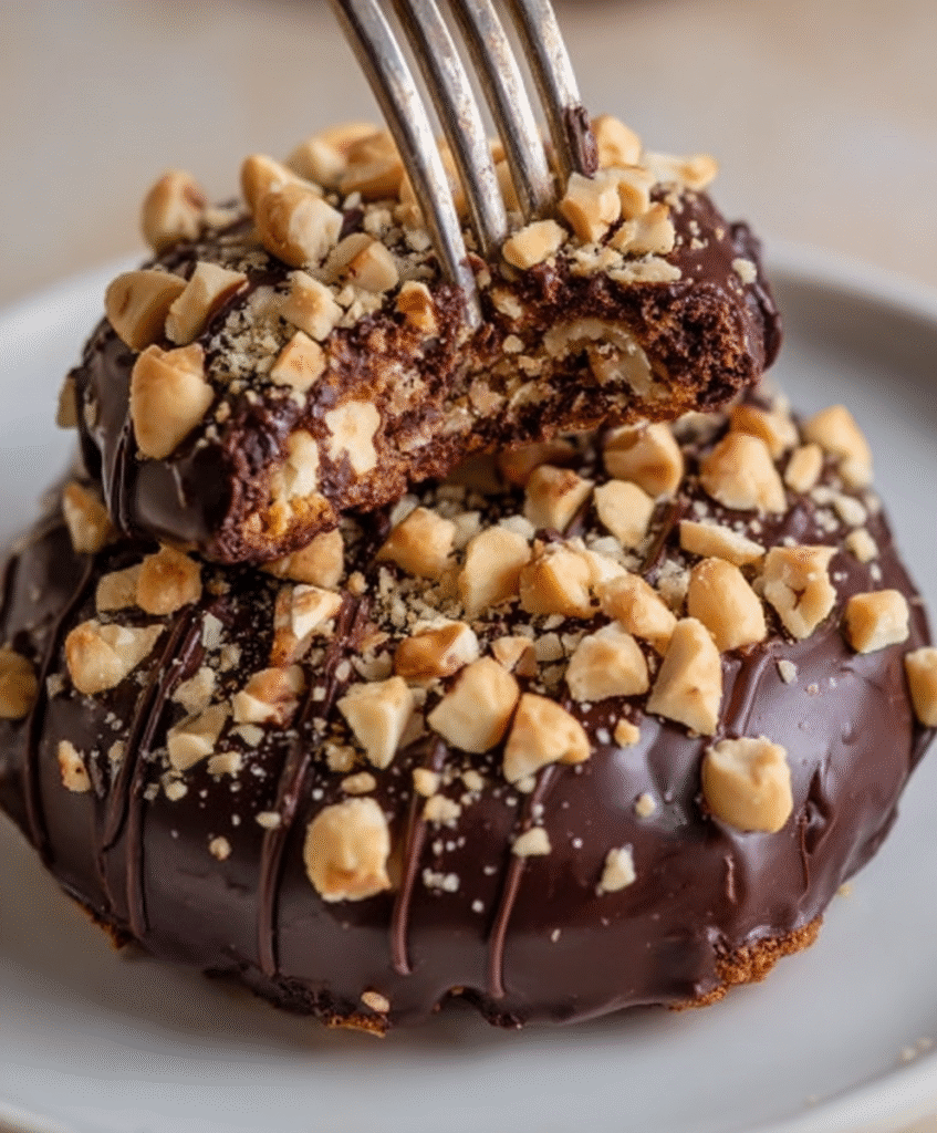 Chocolate Hazelnut Crunch Cookies