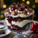 Christmas Black Forest Trifle