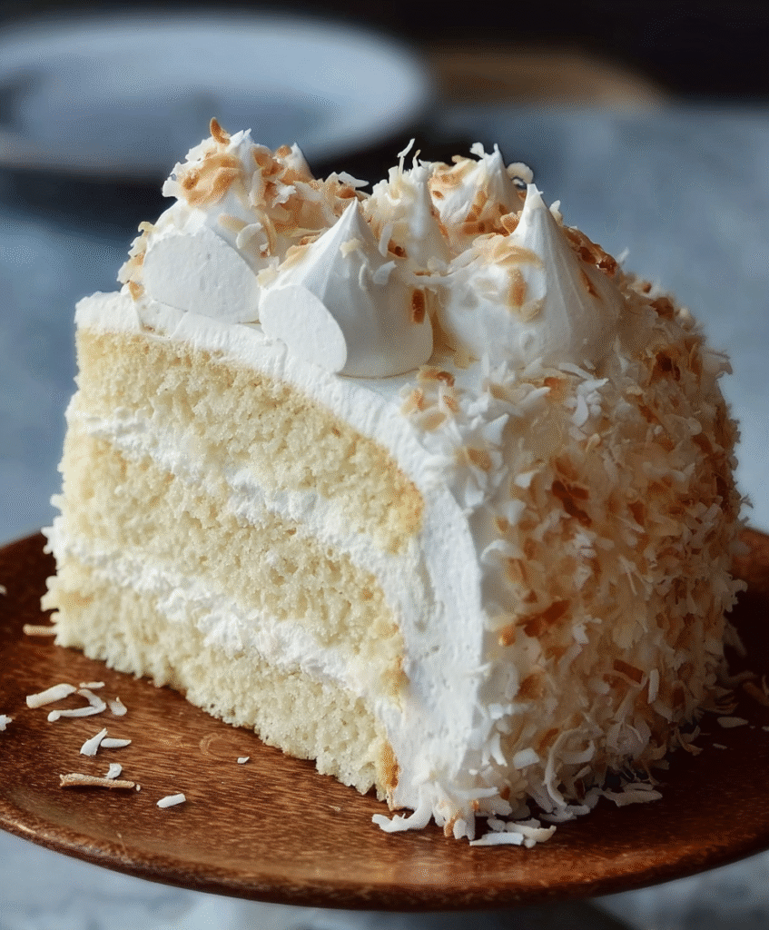Coconut Cloud Cake