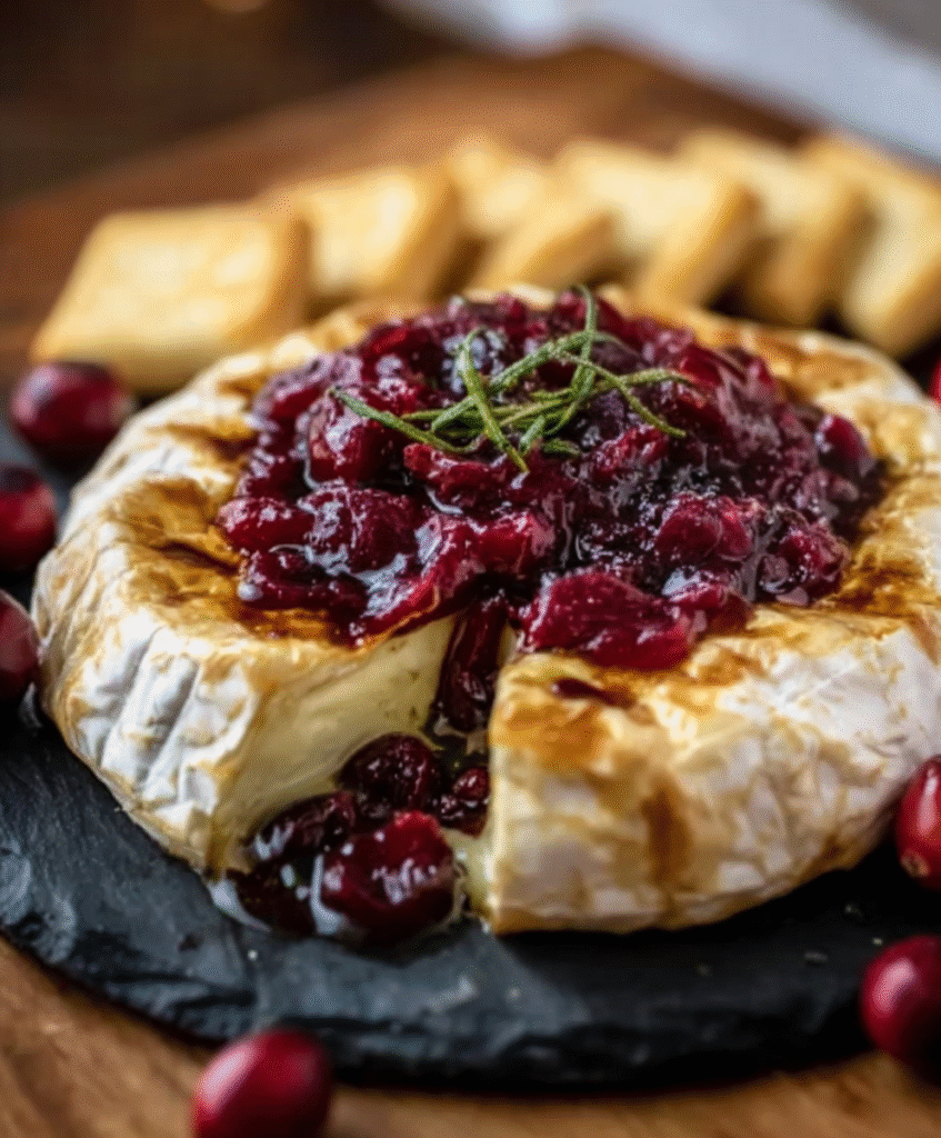 Cranberry Baked Brie