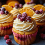 Cranberry Orange Cupcakes