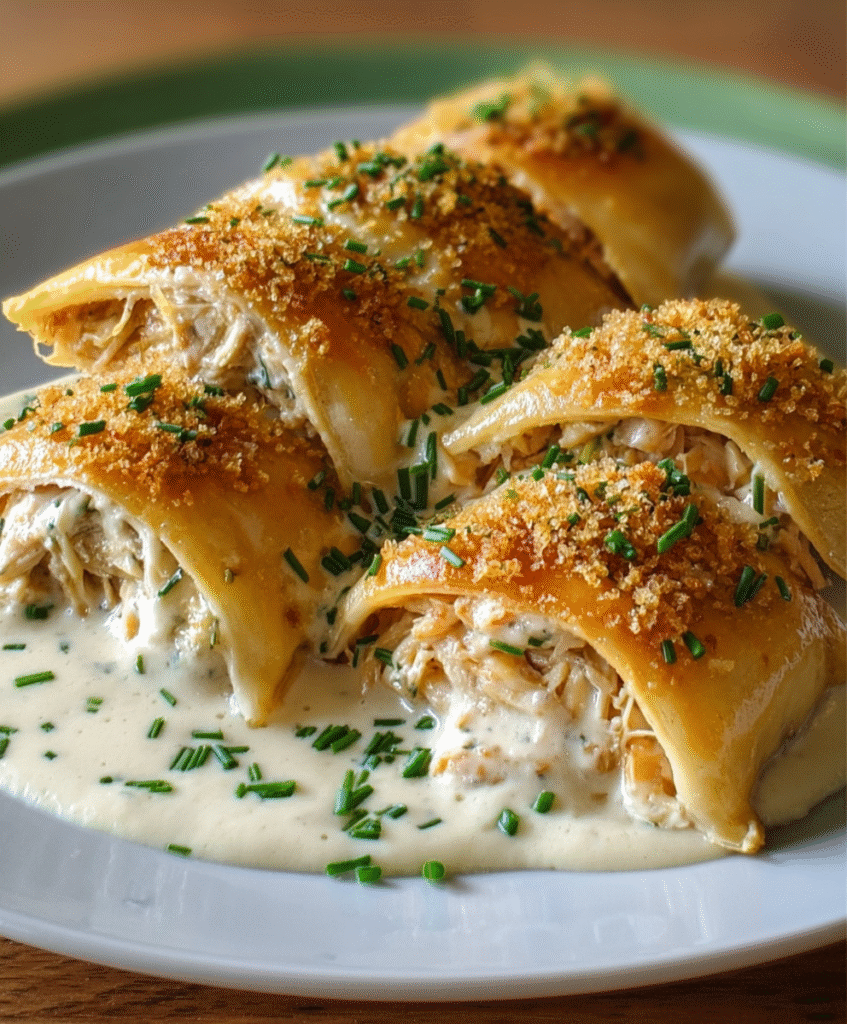 Creamy Chicken Pillows
