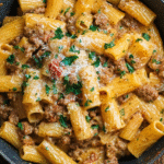Creamy Italian Sausage Rigatoni
