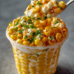 Creamy Mexican Street Corn in a Cup (Esquites)