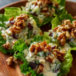 Creamy Waldorf Lettuce Cups
