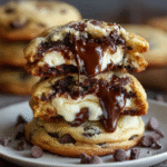 Decadent Cheesecake-Stuffed Chocolate Chip Cookies