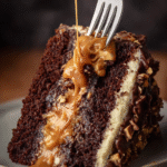 Decadent Snickers Layer Cake