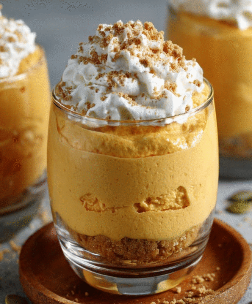 Easy Pumpkin Mousse Delight
