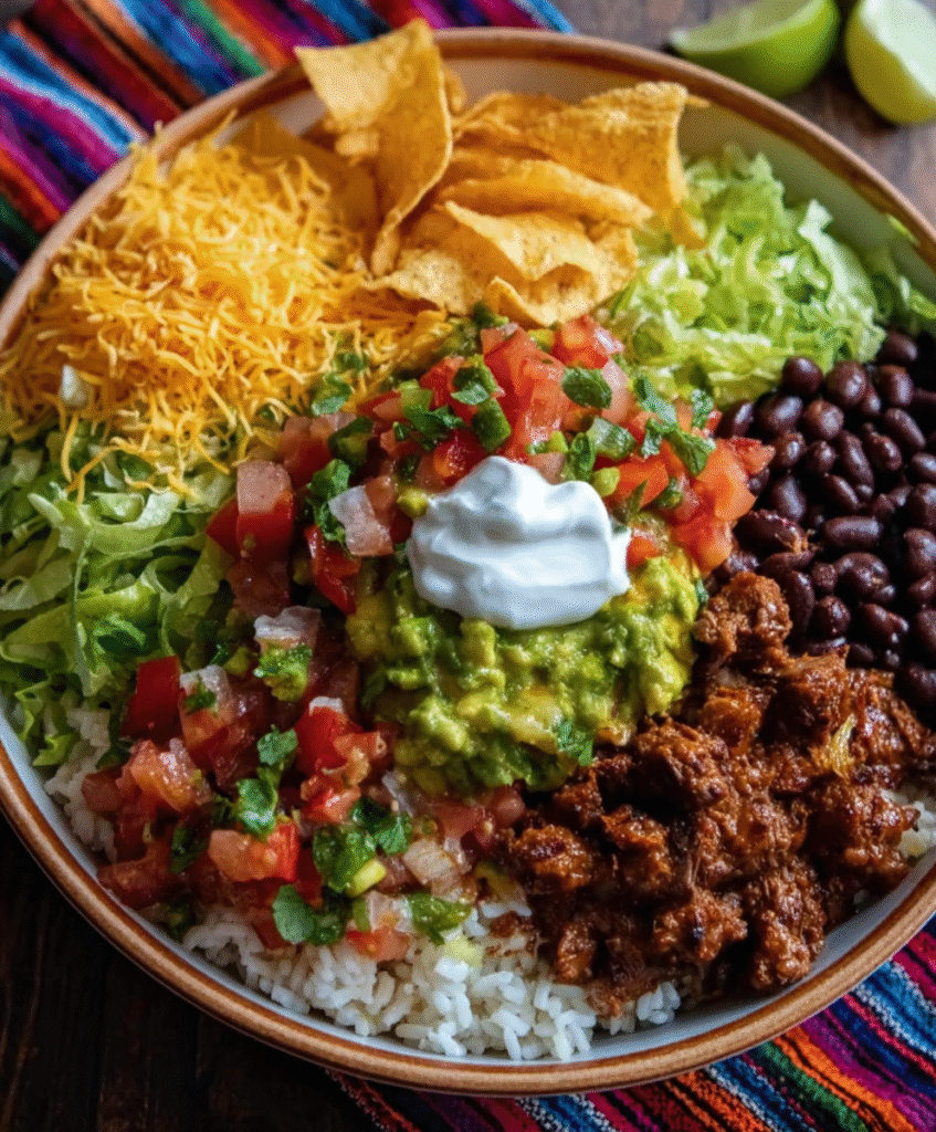 Festive Fiesta Burrito Bowl