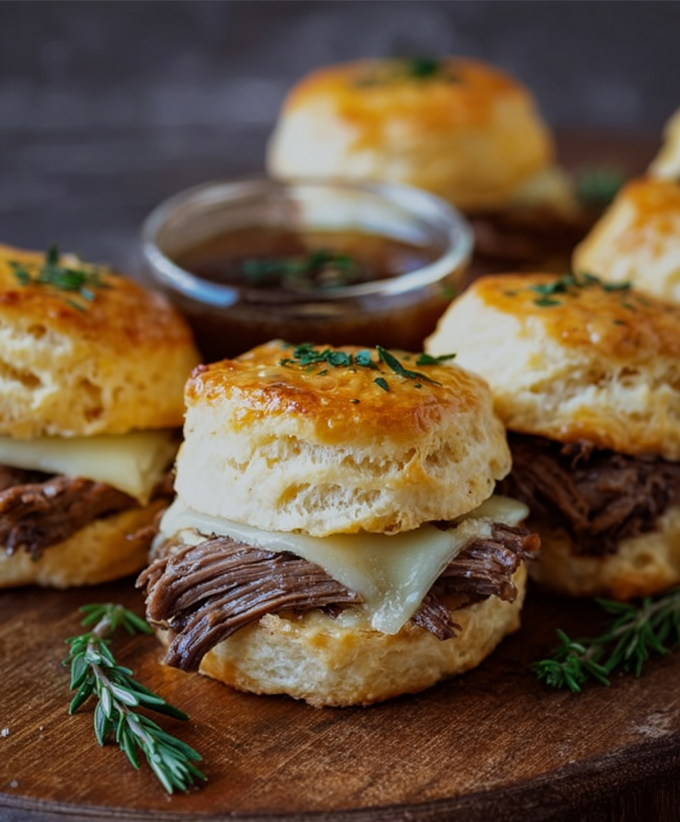 French Dip Biscuits