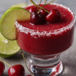 Frozen Cherry Lime Margarita