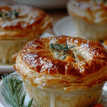 Golden Mini Chicken Pot Pies