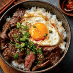 Gyudon – Japanese Beef Rice Bowl