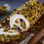 Honey Pistachio Goat Cheese Log