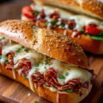 Irresistible Baked Italian Sub Sandwiches