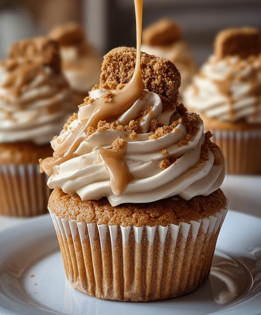 Irresistible Biscoff Cupcakes