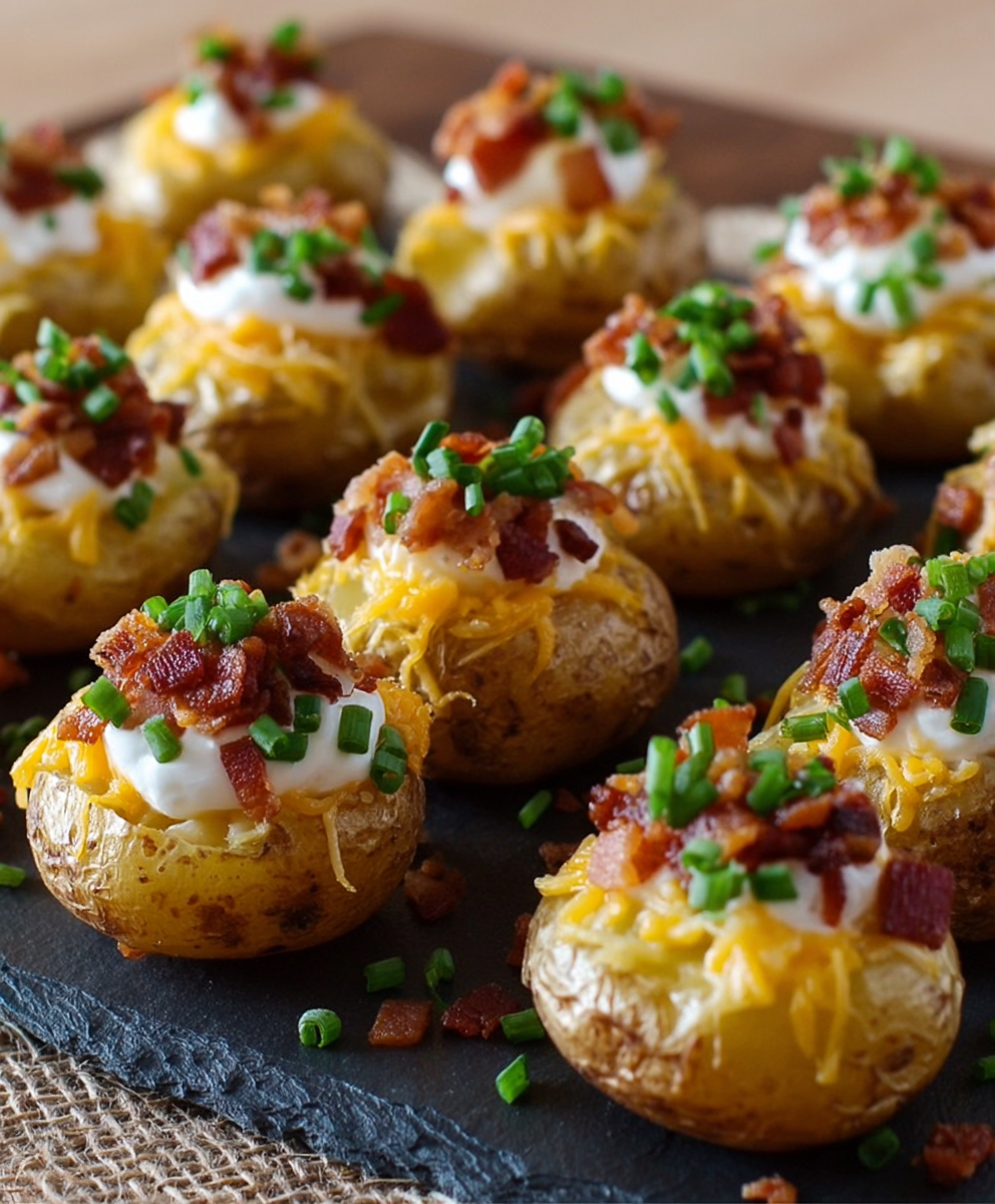 Loaded Mini Potato Bites