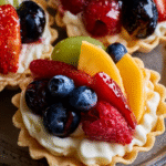 Mid-Summer Cream Cheese Fruit Tarts