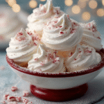 Peppermint Snow Meringue Bites